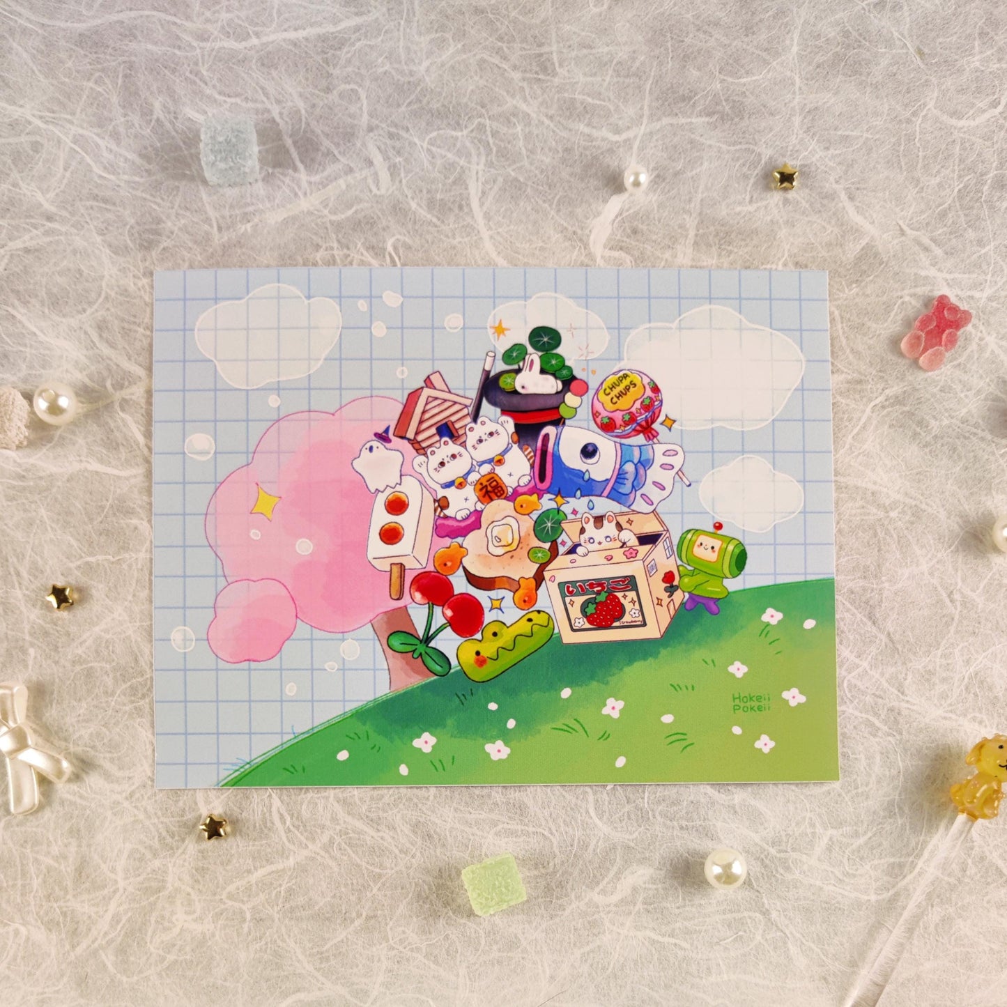 Katamari Damacy Reroll Mini Print