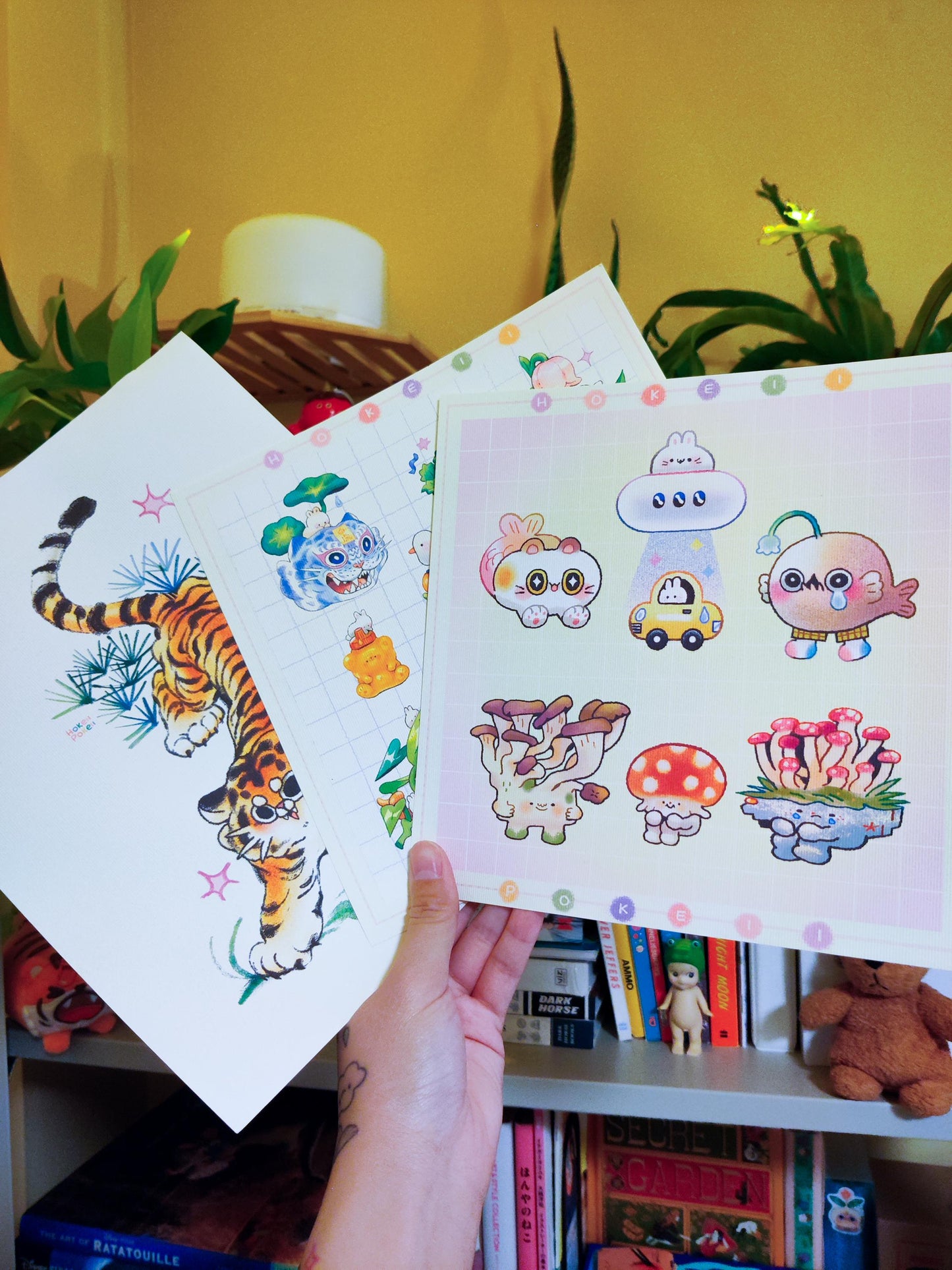 Whimsical Critters Collection Print No. 1