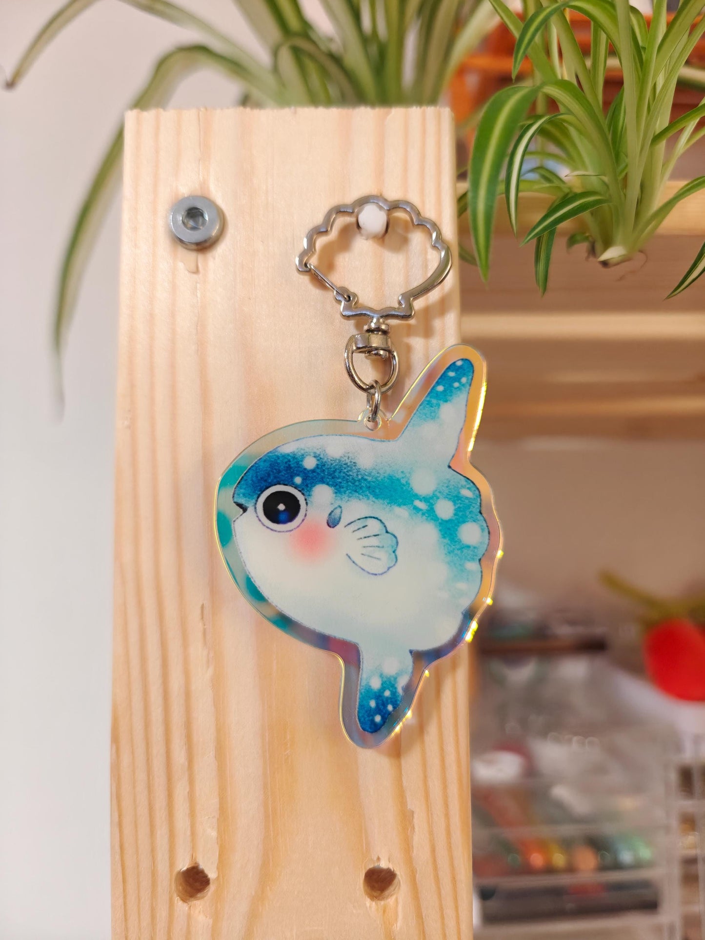 Cute Acrylic Keychain - Mola Mola