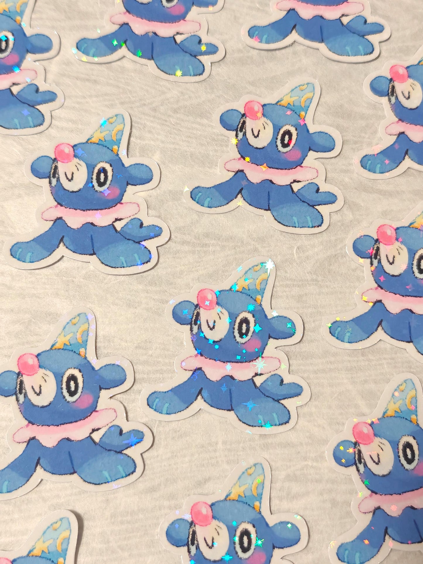 Cute Holographic Pokémon Sticker ~ Popplio