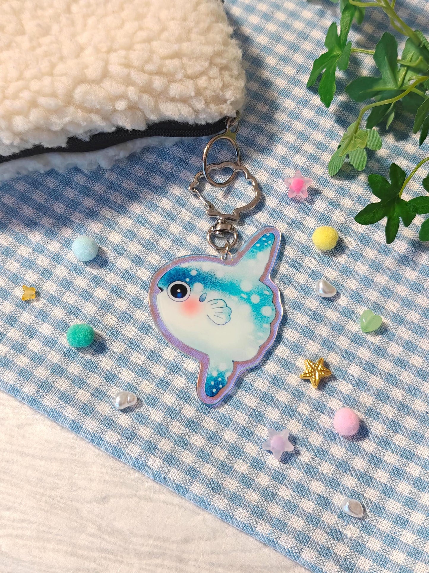 Cute Acrylic Keychain - Mola Mola
