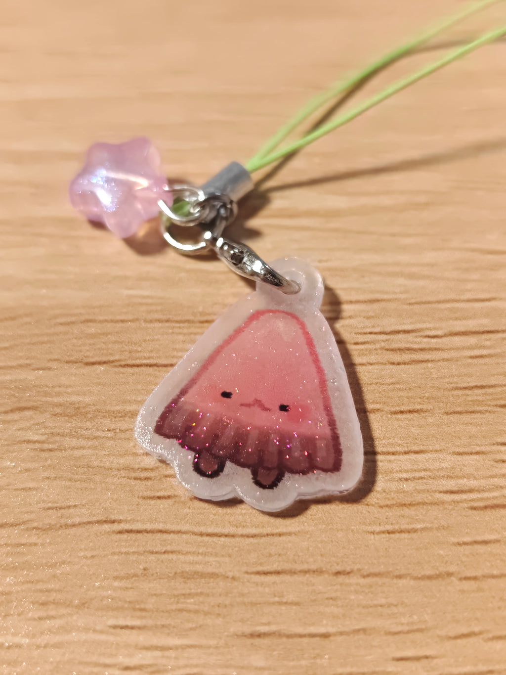 Handmade Glossy Foodie Phone Charms