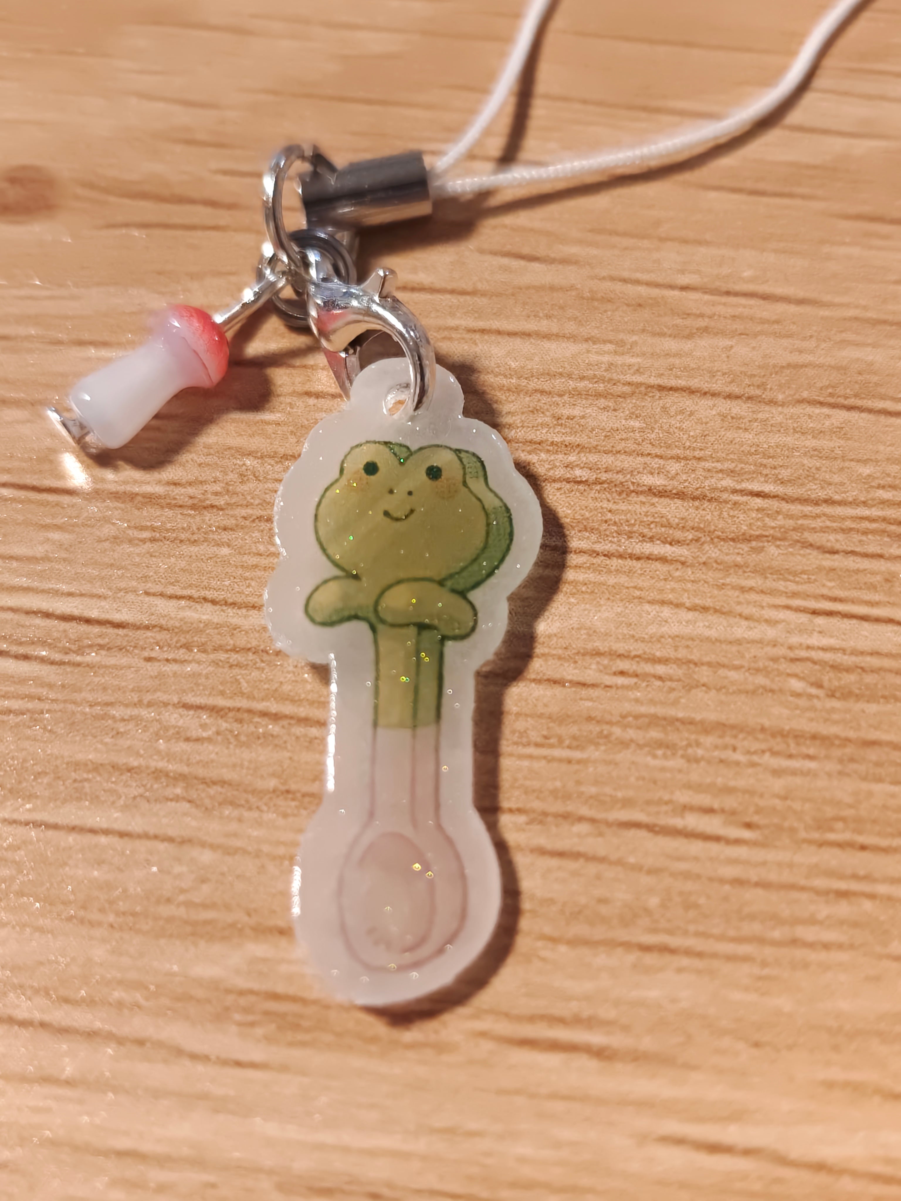 Handmade Glossy Foodie Phone Charms