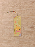 Handmade Vinyl Weepin Bell Bookmark with Charms & Beads