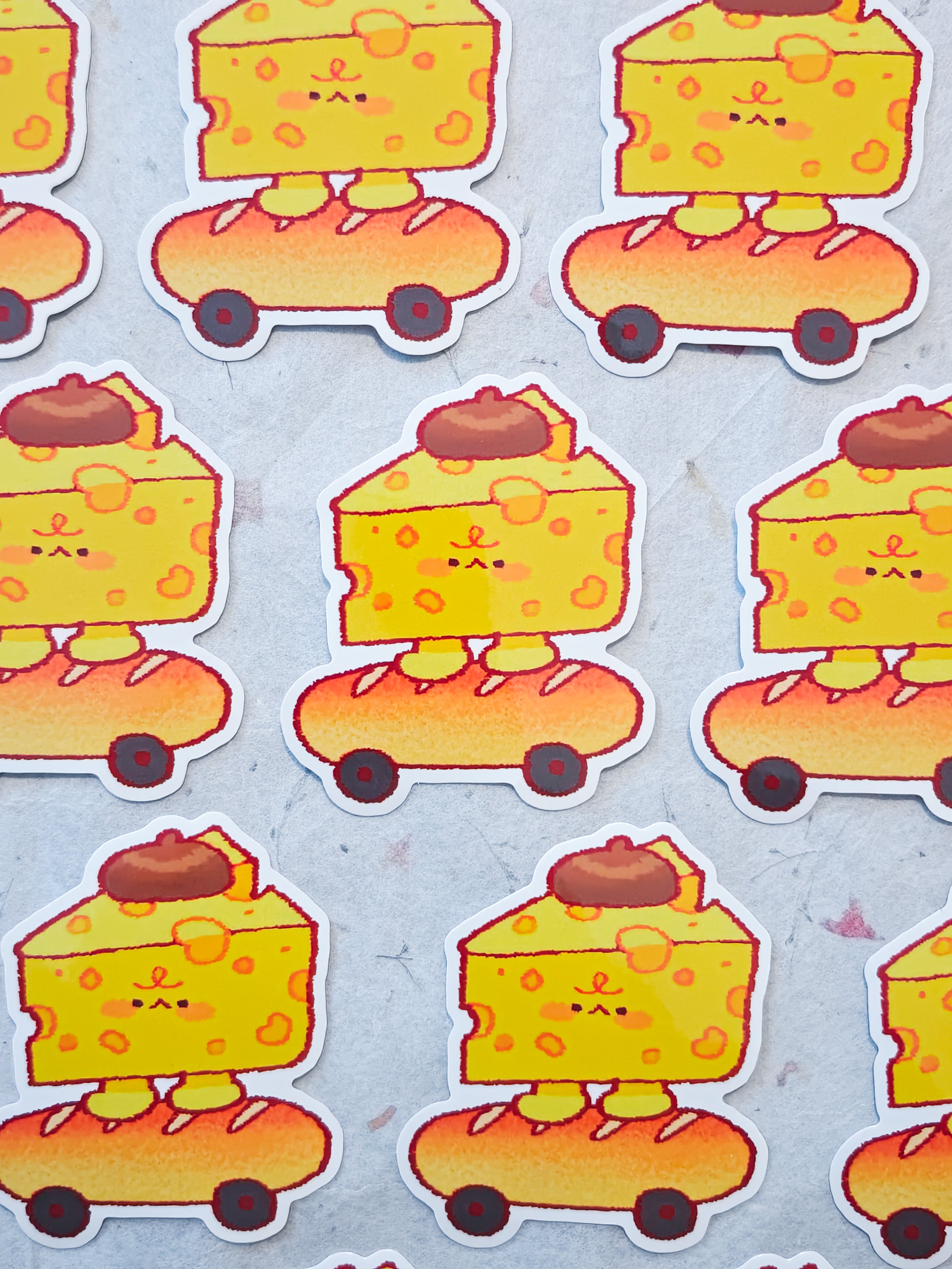 Holographic Fungi Vinyl Sticker