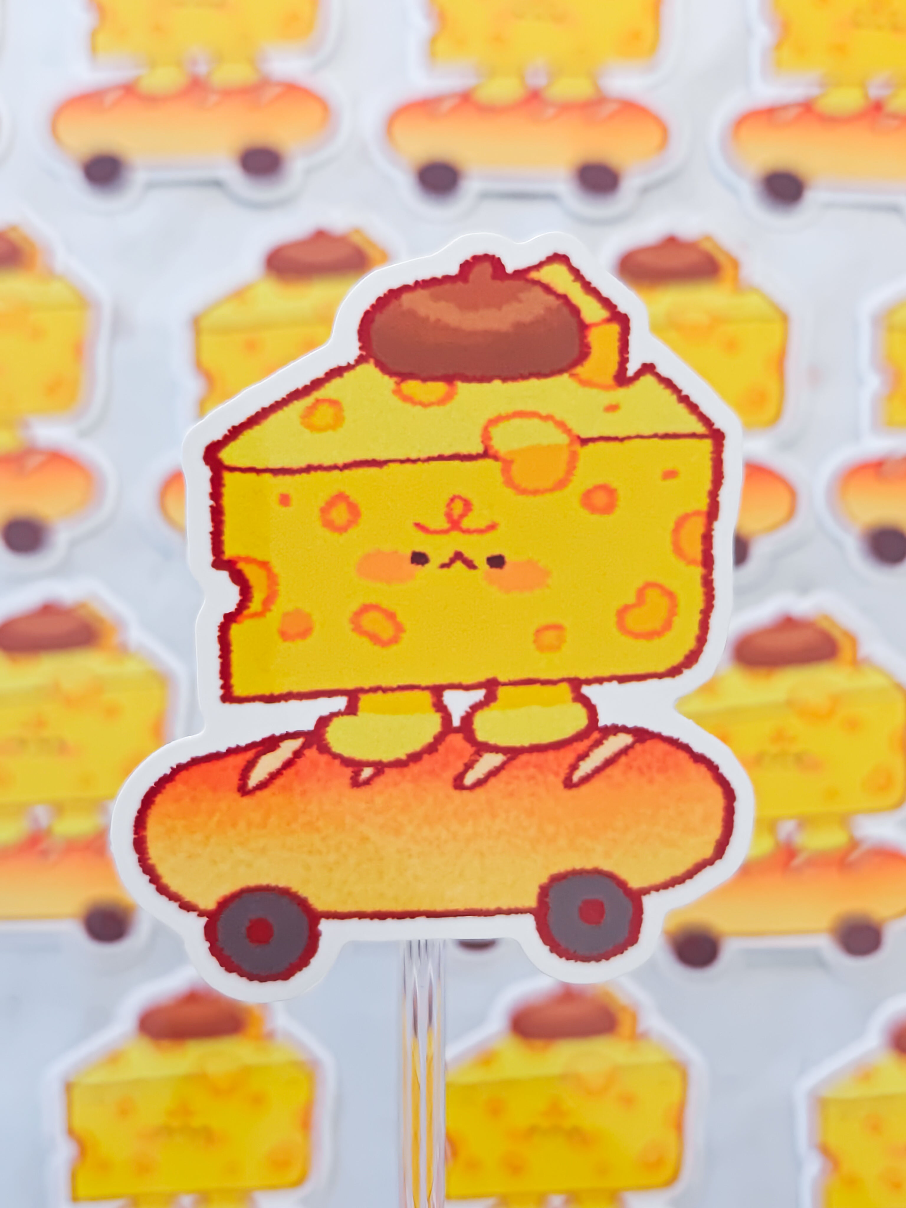 Holographic Fungi Vinyl Sticker