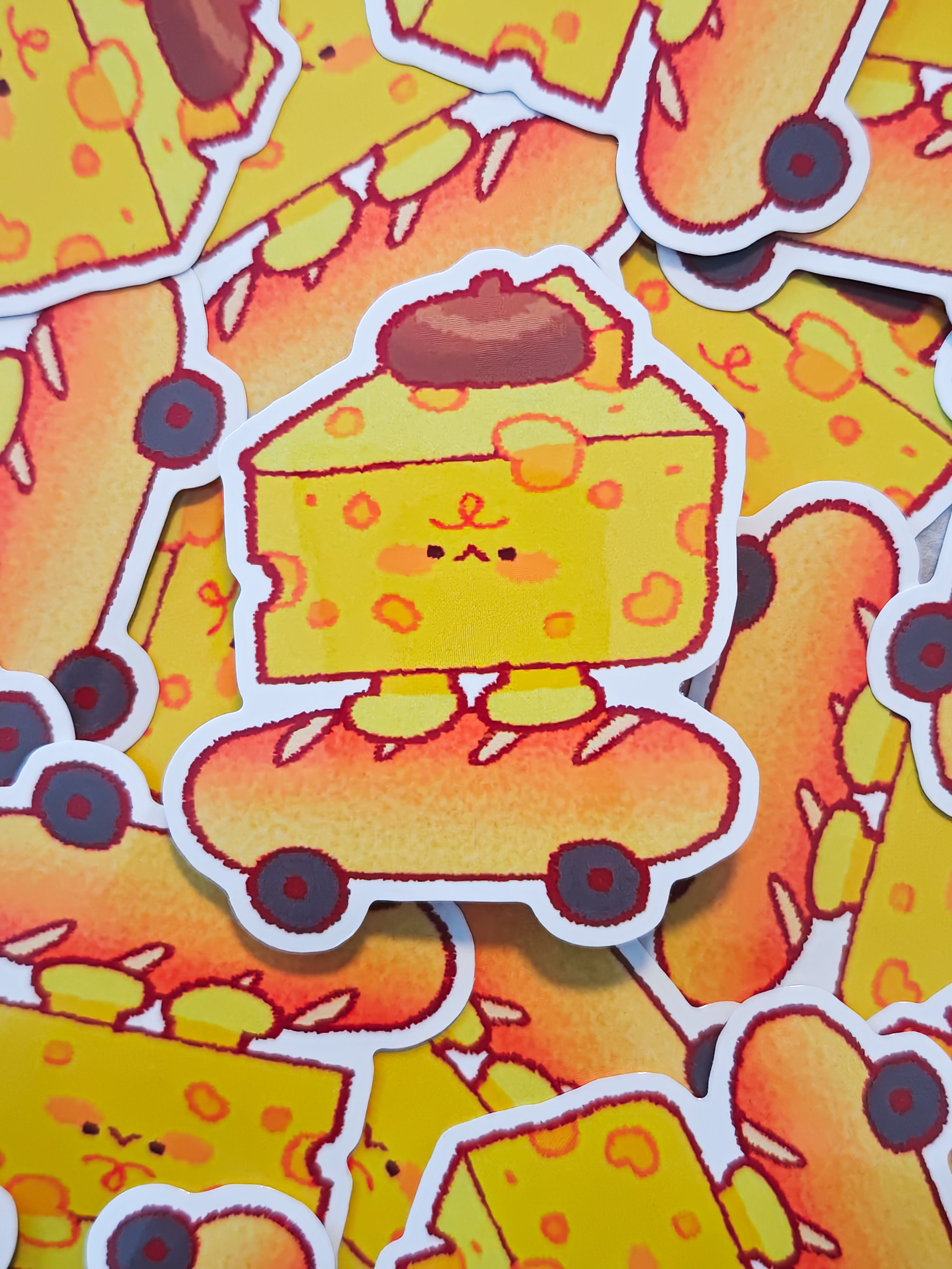 Holographic Fungi Vinyl Sticker