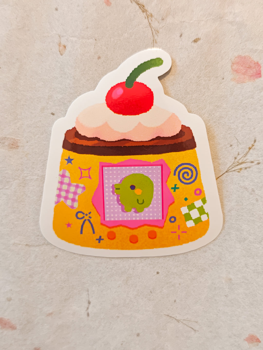 Glossy Tamagotchi Vinyl Die-Cut Sticker Pack