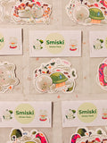 Holographic Smiski Vinyl Die-Cut Sticker Pack