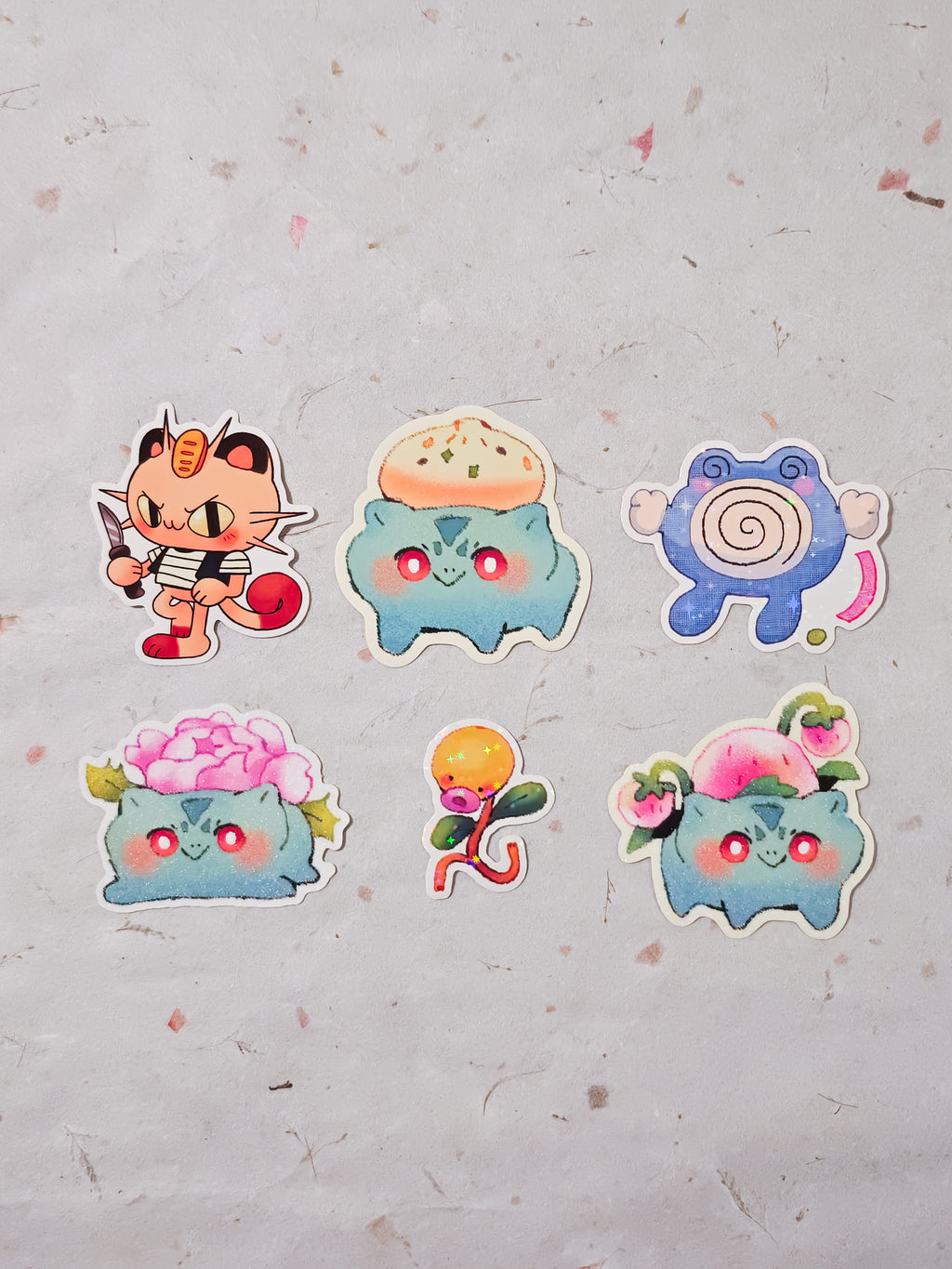 Vinyl Pokemon Vinyl Die-Cut Sticker Pack
