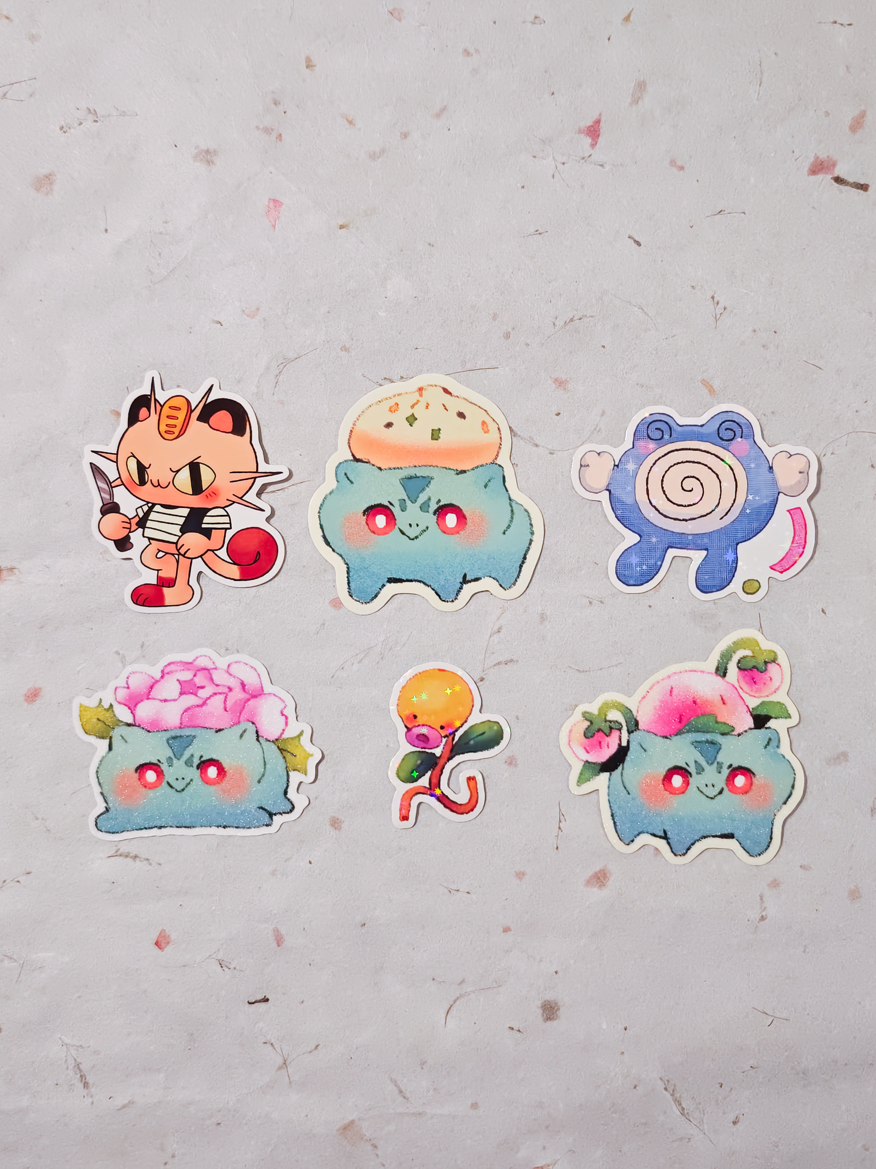 Vinyl Pokemon Vinyl Die-Cut Sticker Pack