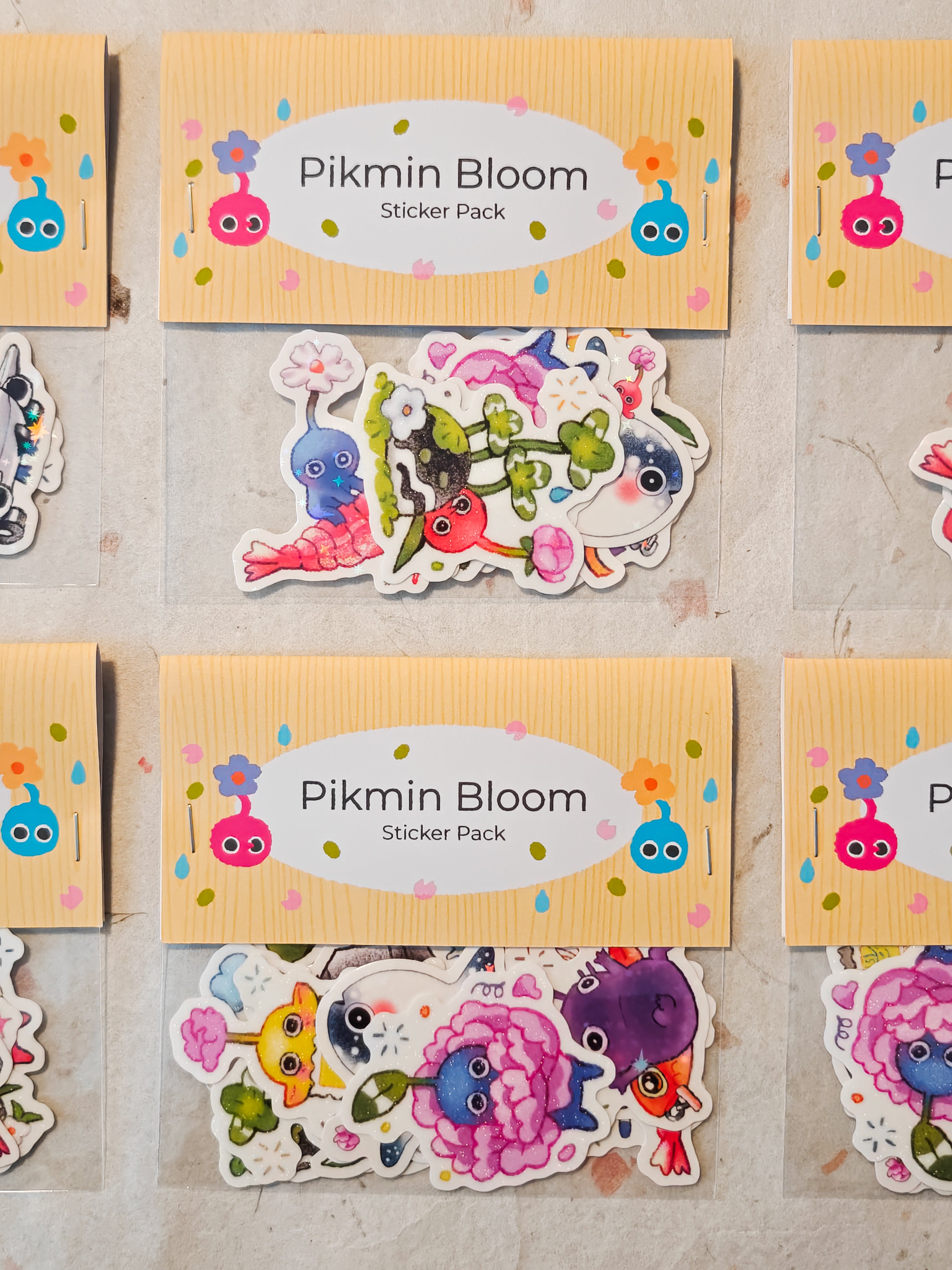 Pikmin Bloom Vinyl Die-Cut Sticker Pack