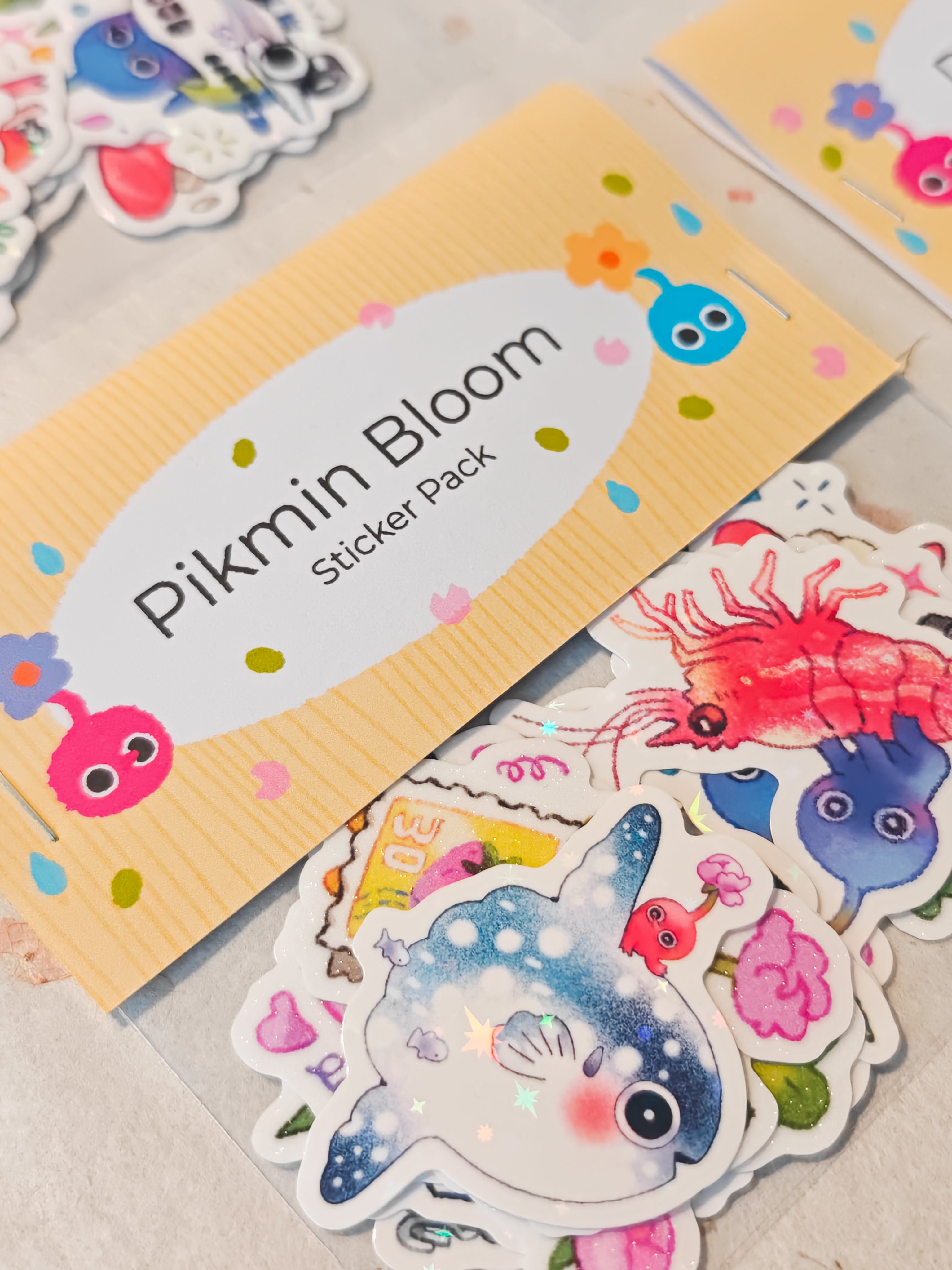 Pikmin Bloom Vinyl Die-Cut Sticker Pack