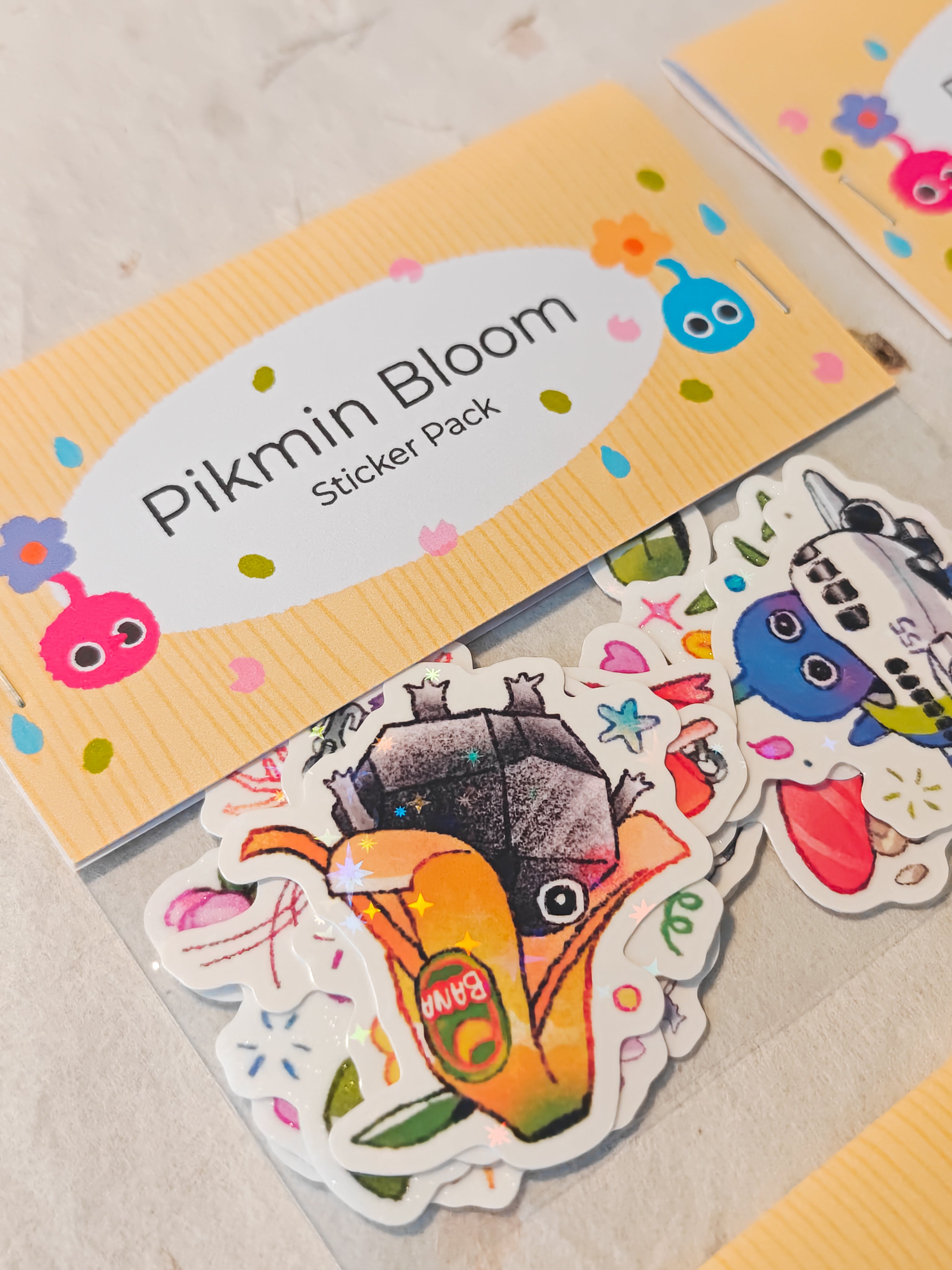 Pikmin Bloom Vinyl Die-Cut Sticker Pack
