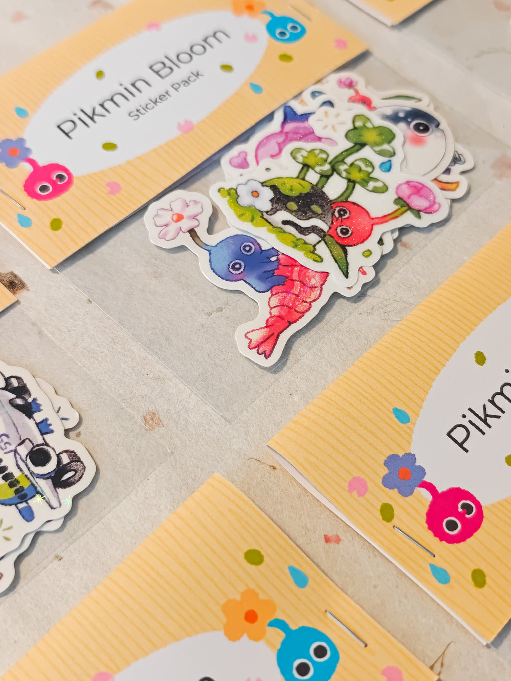 Pikmin Bloom Vinyl Die-Cut Sticker Pack