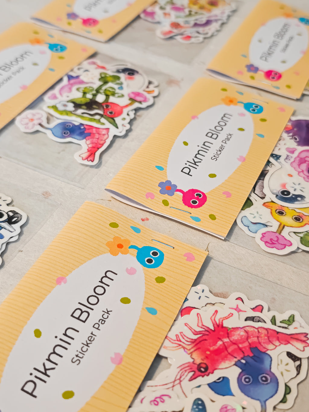 Pikmin Bloom Vinyl Die-Cut Sticker Pack