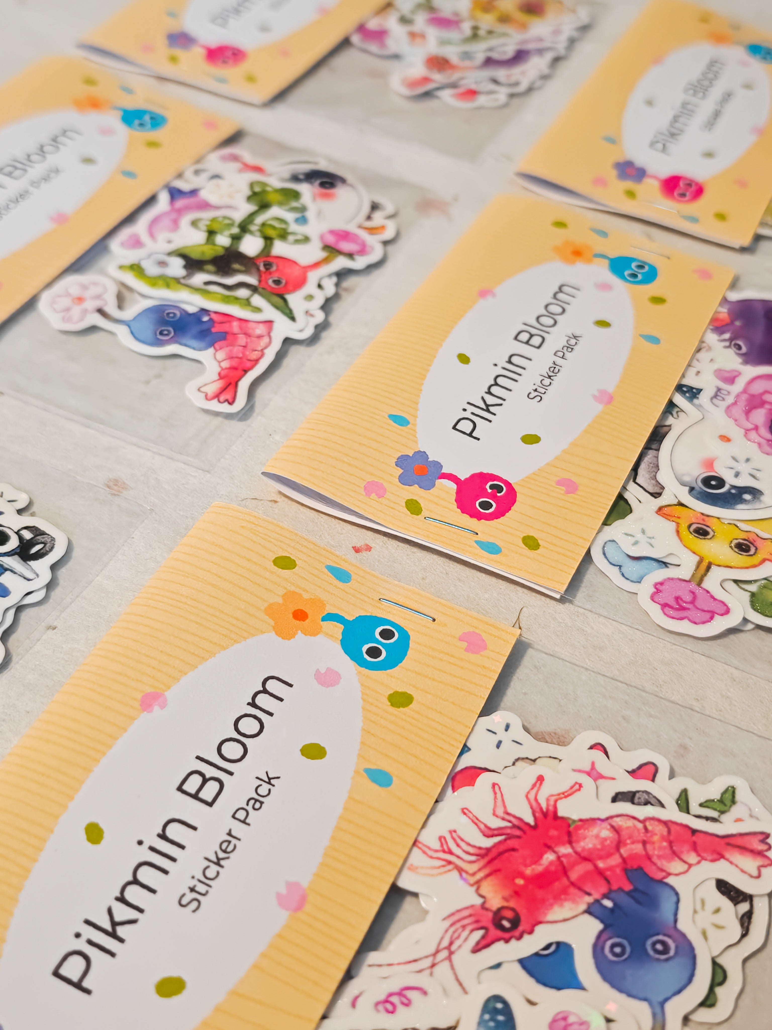 Pikmin Bloom Vinyl Die-Cut Sticker Pack
