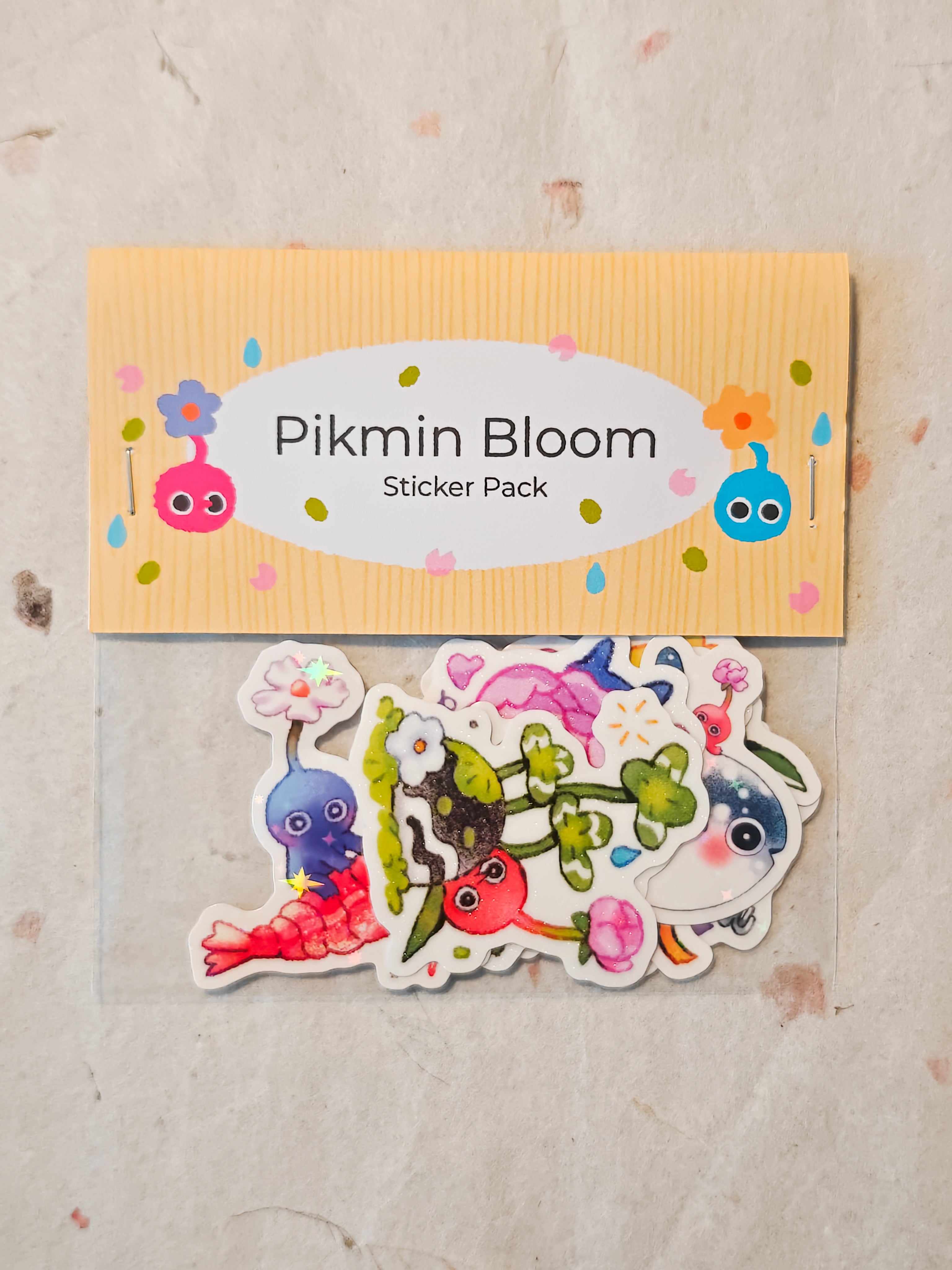 Pikmin Bloom Vinyl Die-Cut Sticker Pack