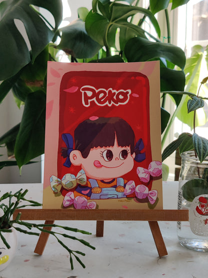 Peko Girl Print