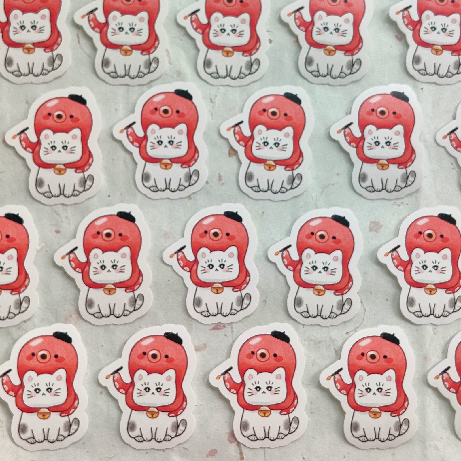 Tako Neko Sticker