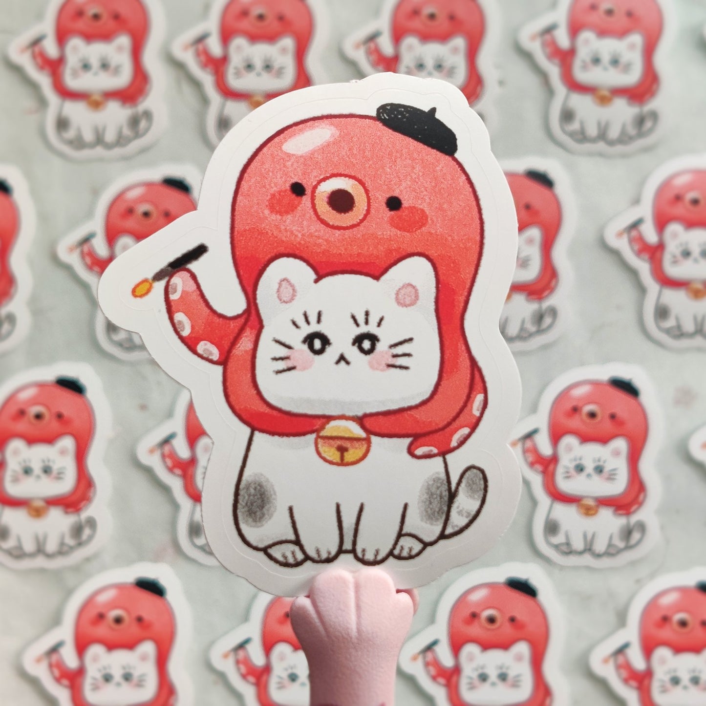 Tako Neko Sticker