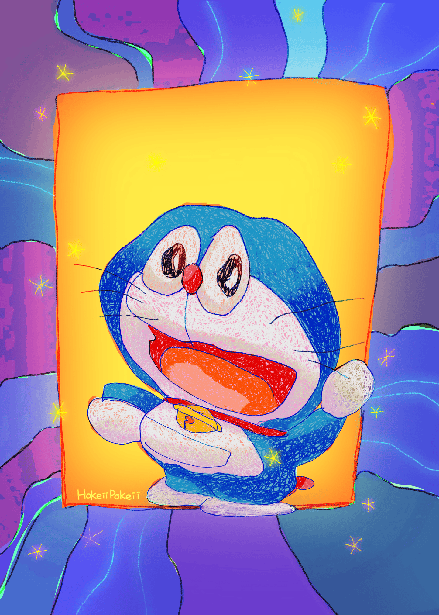 Doraemon Print