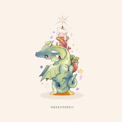 Dragon Candle No. 2 Print