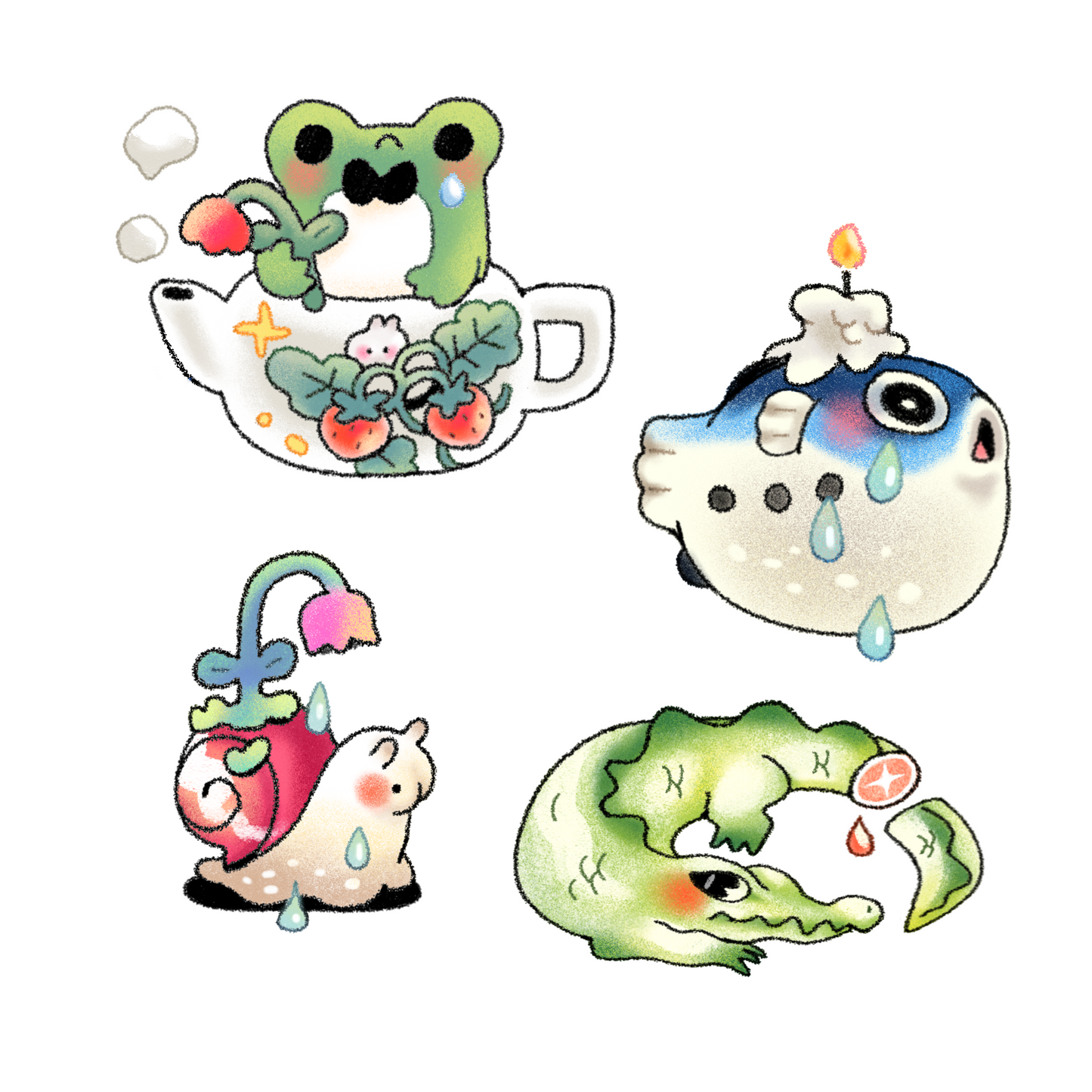 Drip Drip Sticker Sheet