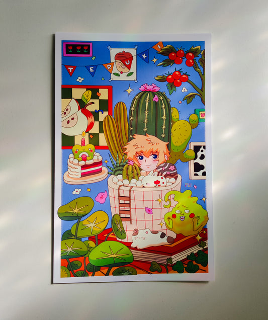 Teruki Mob Psycho Print