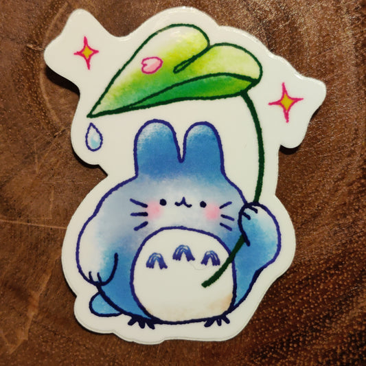 Blue Totoro Sticker