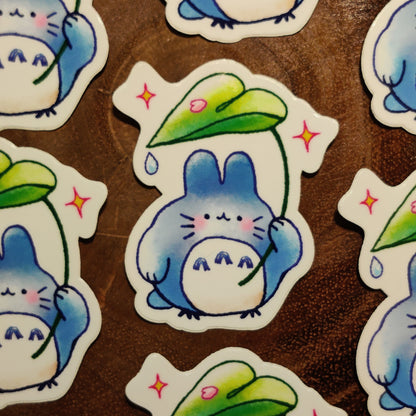 Blue Totoro Sticker