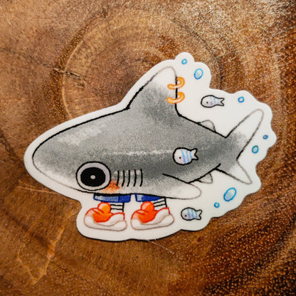 Sneakerhead Shark Sticker