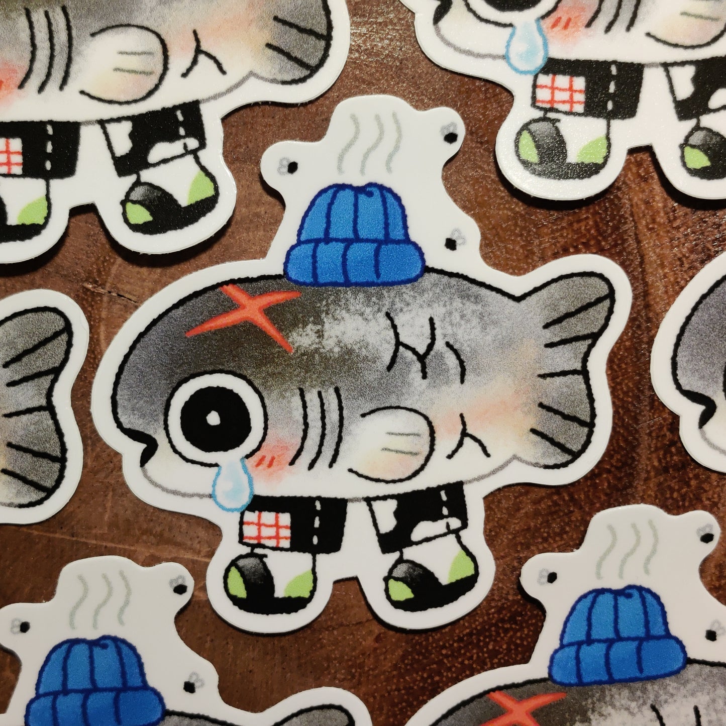 Stinky Fish Sticker