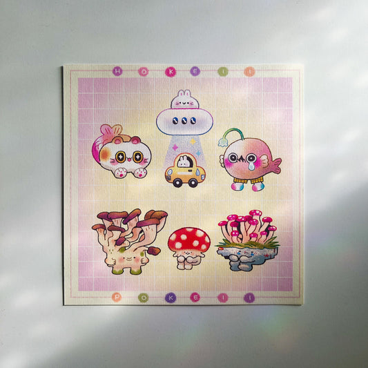 Whimsical Critters Collection Print No. 2