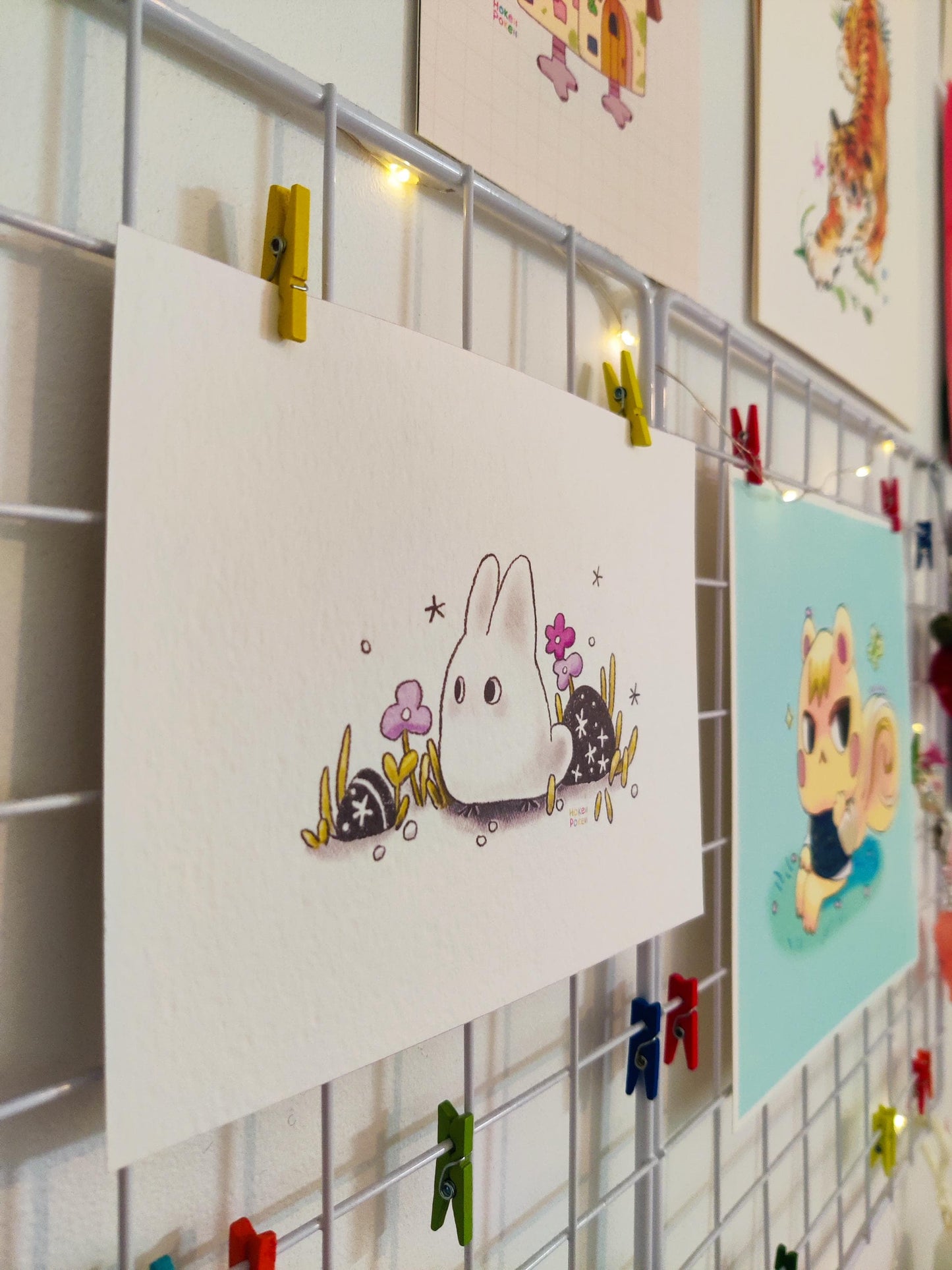 Chibi Totoro Mini Print