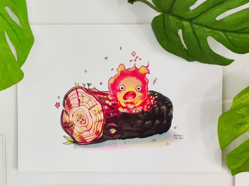 May All Your Bacon Burn Mini Textured Art Print