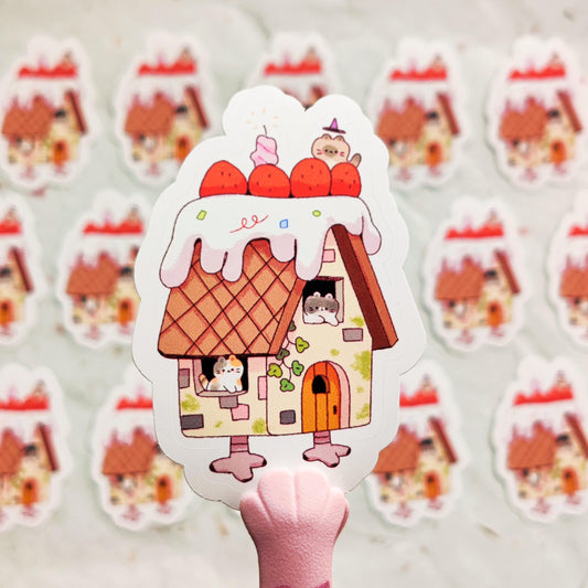 Cute Baba Yaga Sticker