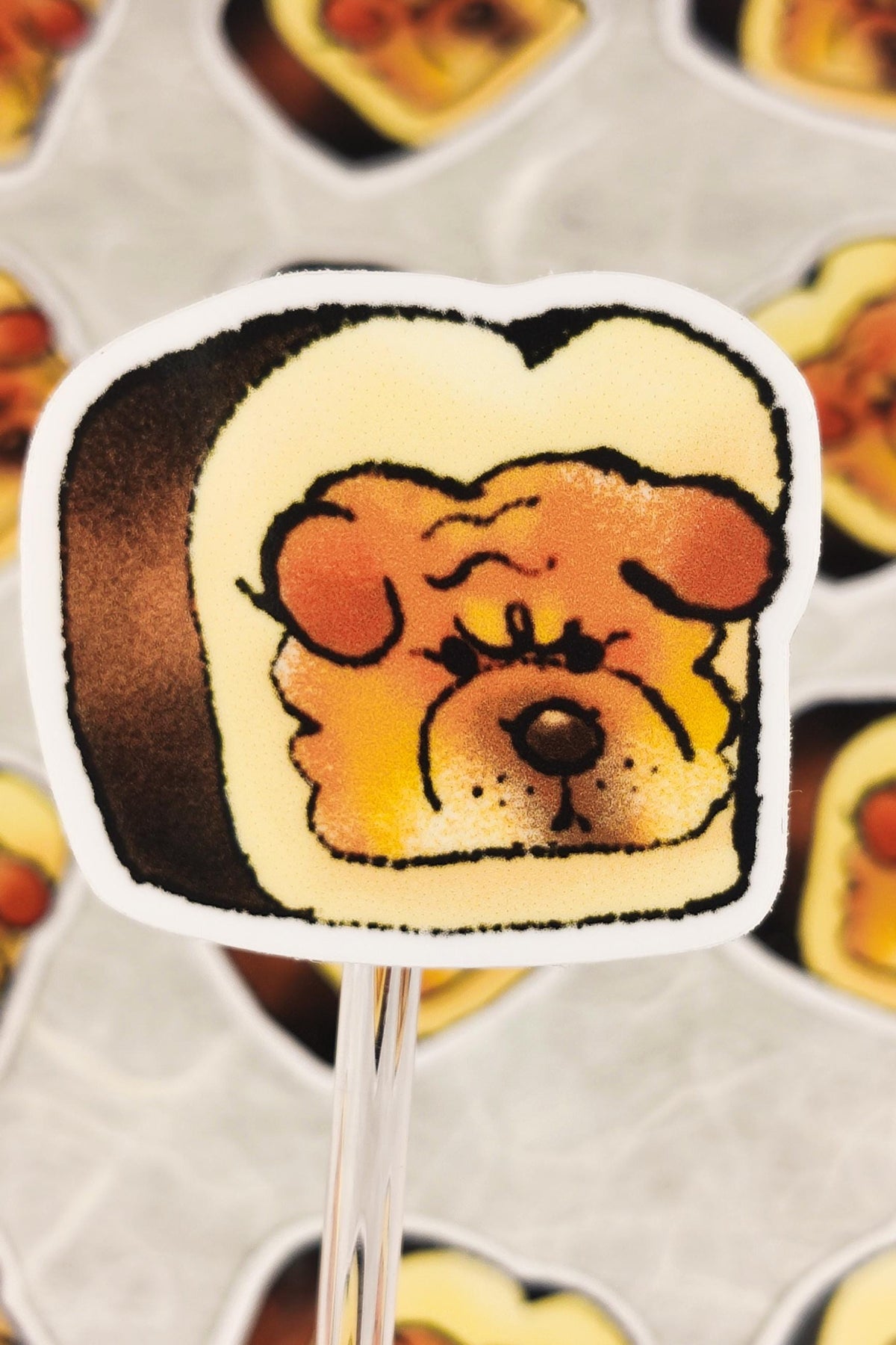 Glossy Mini Loaf Vinyl Sticker