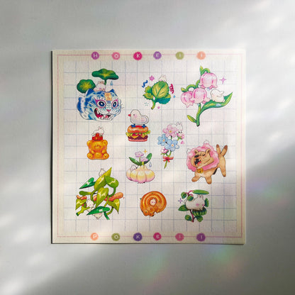 Whimsical Critters Collection Print No. 1