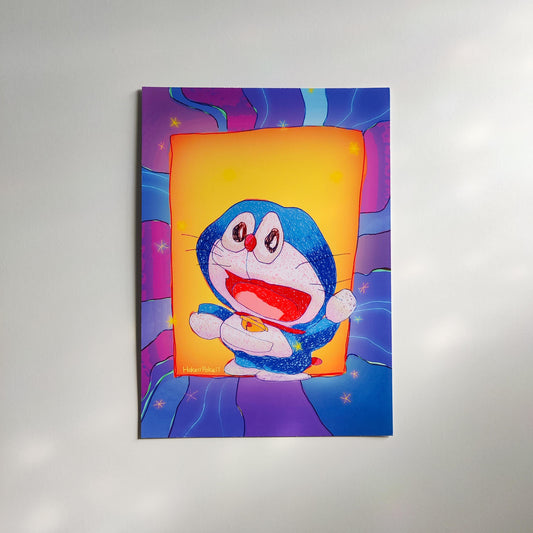 Doraemon Mini Print