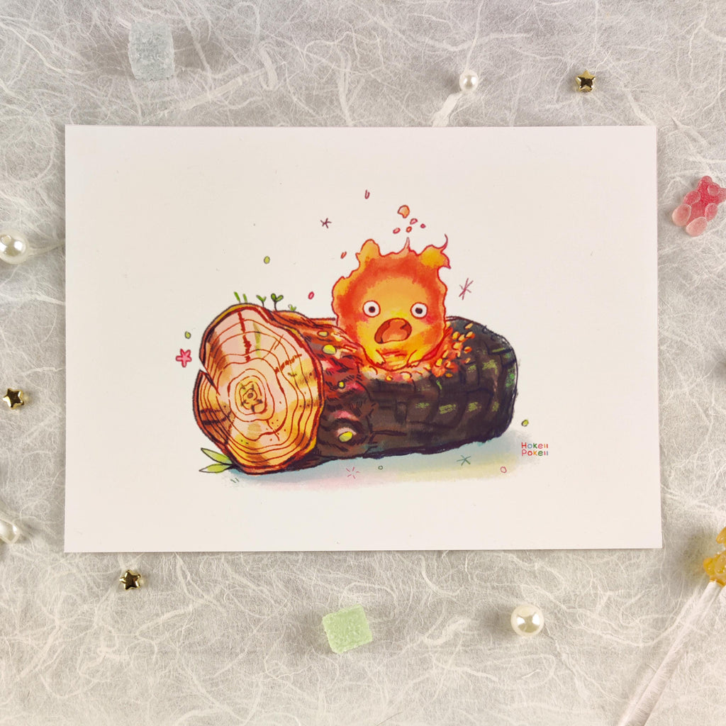 May All Your Bacon Burn Mini Textured Art Print
