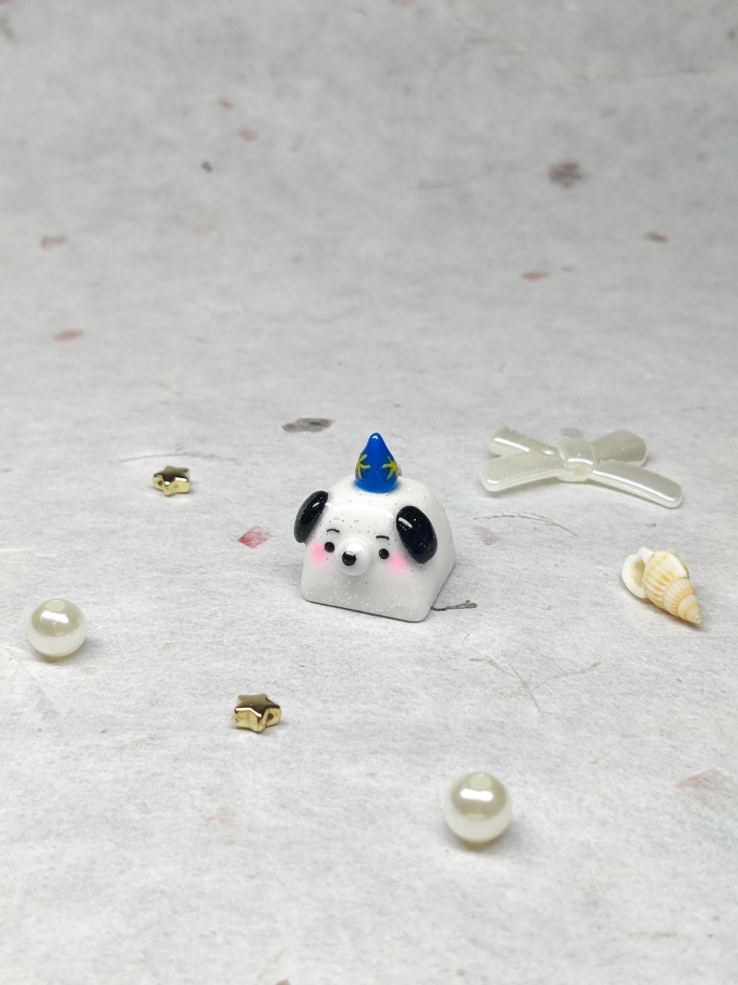 Cute Handmade Key Caps 〜 Snoopy