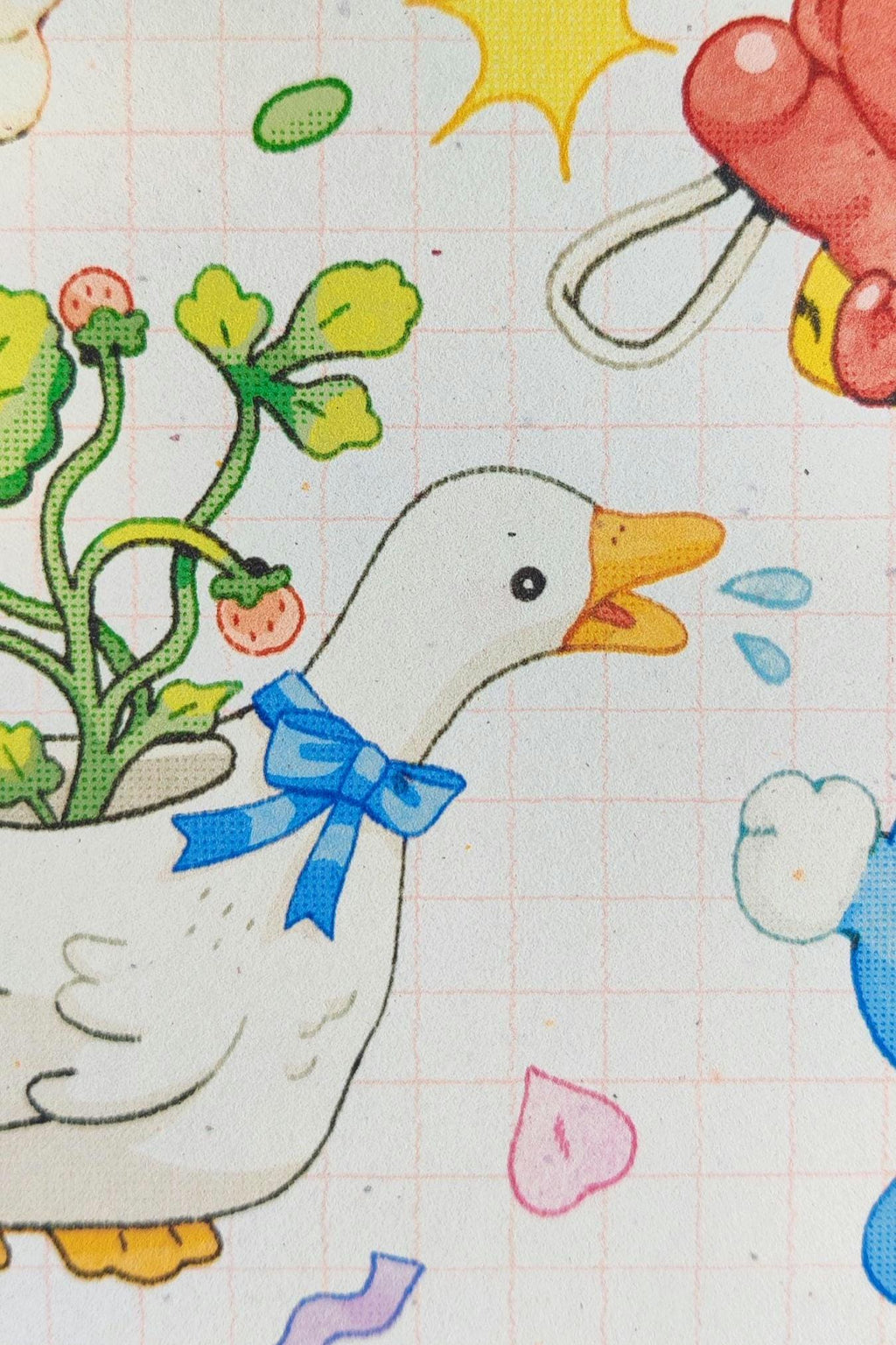 Whimsical Knick Knacks Art Print, Pastel Decor (8.5" x 11")