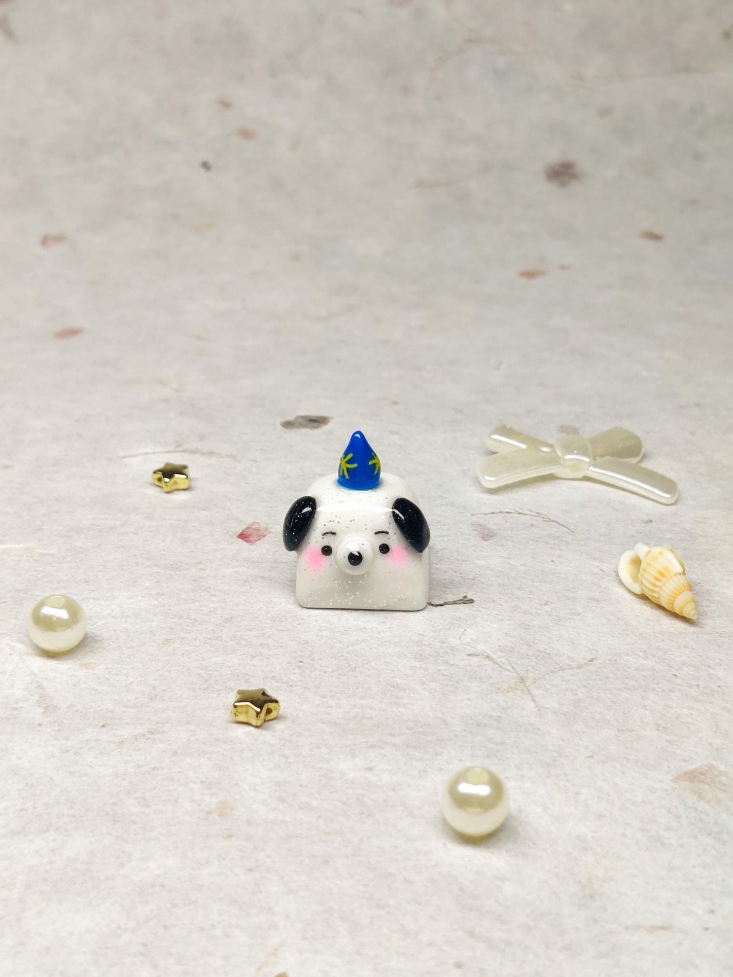 Cute Handmade Key Caps 〜 Snoopy
