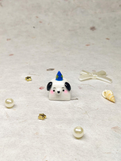 Cute Handmade Key Caps 〜 Snoopy