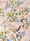 Glossy Goose Berry Vinyl Sticker