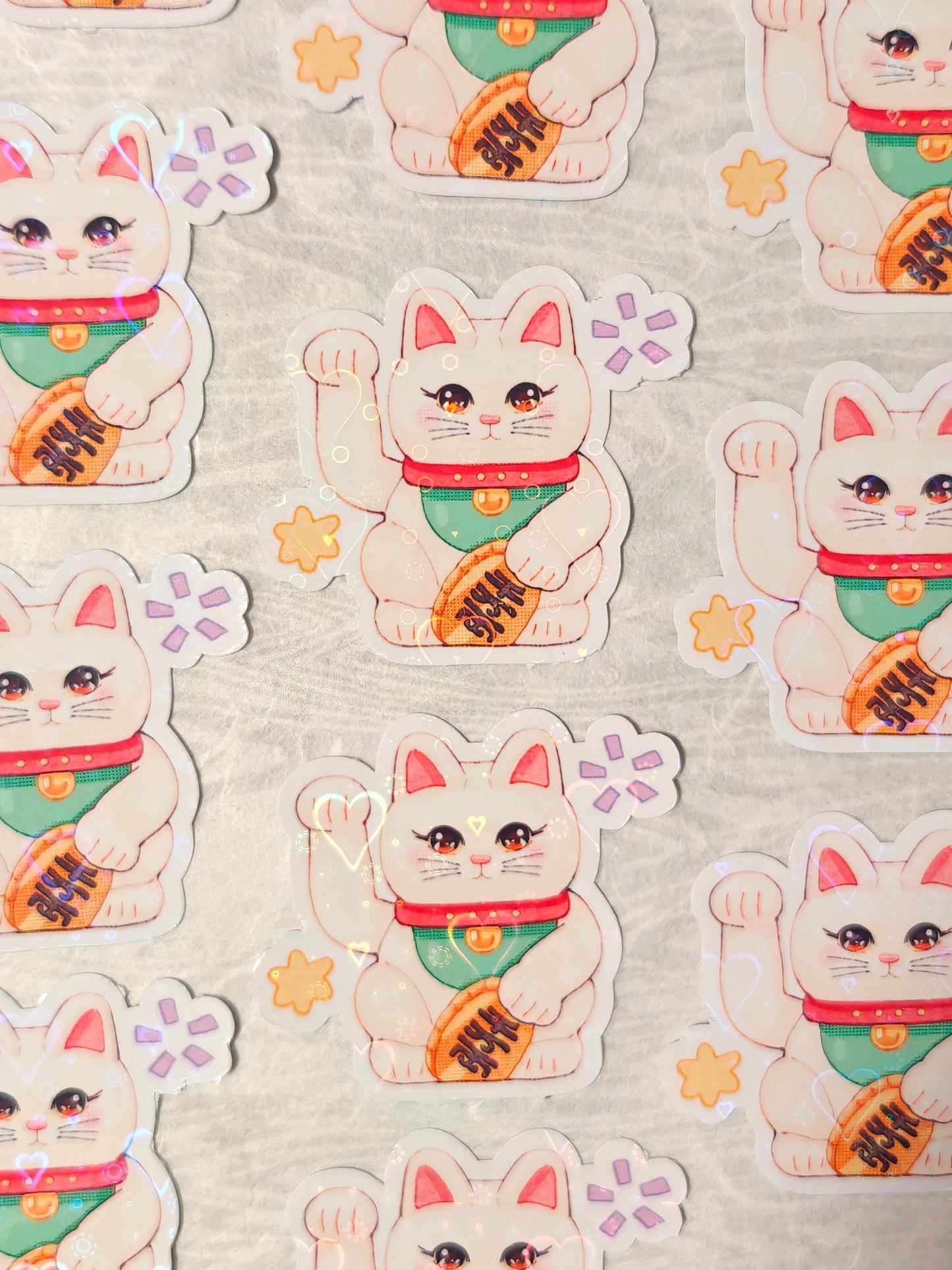 Cute Maneki Neko Sticker