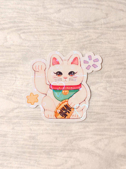 Cute Maneki Neko Sticker