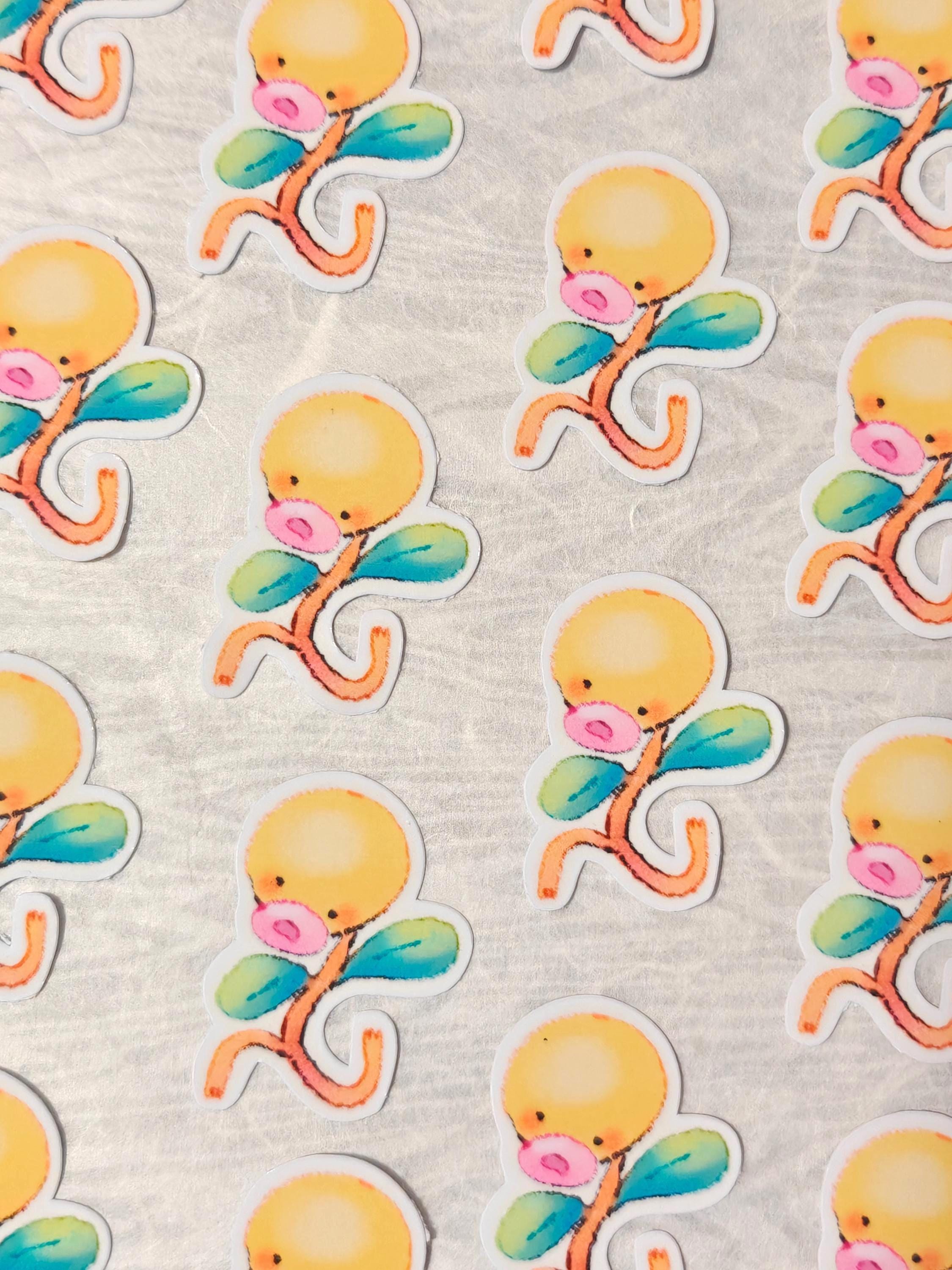 Glossy Pocket Friends Vinyl Sticker ~ Bellsprout