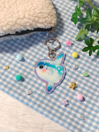 Cute Acrylic Keychain - Mola Mola